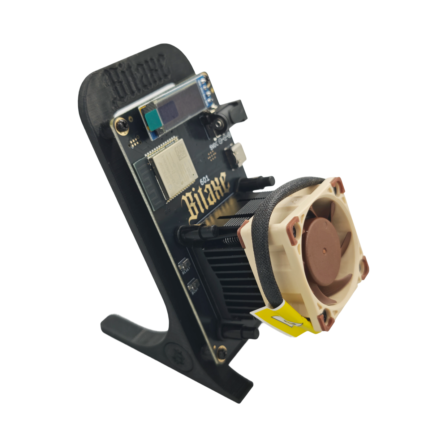 Bitaxe Gamma 601 - HQ - Tichý | 1.2TH, 17W, 15db